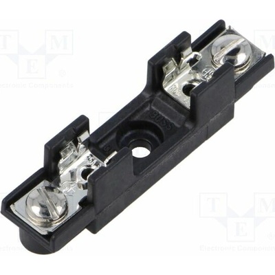 EATON/BUSSMANN BK-S-8301-1-R Zásuvka; přišroubováním; 6x32mm; 30A; termoplast; UL94V-0; 600VAC