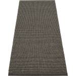 Pappelina Антрацитна пътека за открито и закрито 70x180 cm Emm Black Linen - Pappelina (EMMX718)