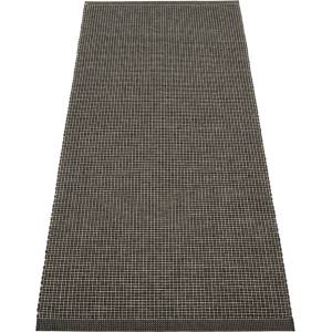 Pappelina Антрацитна пътека за открито и закрито 70x180 cm Emm Black Linen - Pappelina (EMMX718)