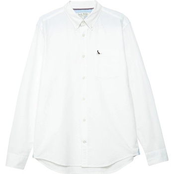 Image 1 of Jack Wills JackWills Wadsworth Oxford Shirt Mens - White