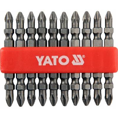 Bit YATO krížový 1/4" PH2 x 65 mm 10 ks obojstranné