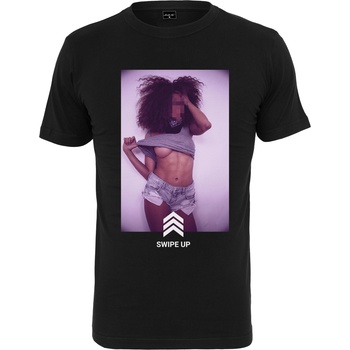 Mister Tee Мъжка тениска в черен цвят Mister Tee Swipe Up Tee black UB-MT1462-00007 - Черен, размер M