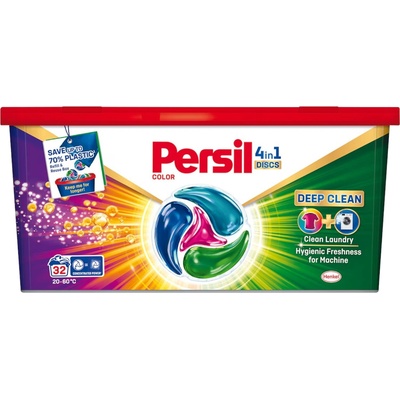 Persil капусли за пране, 4in1 Discs, 32 броя, Цветно пране