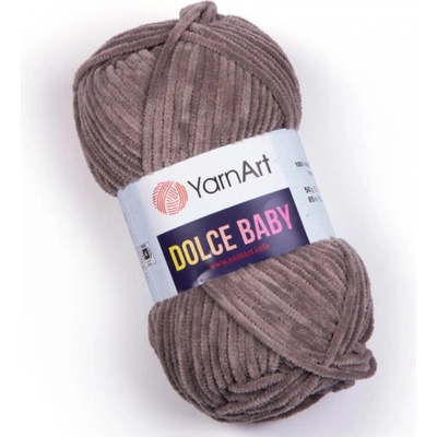 YarnArt Dolce Baby 754 hnedá
