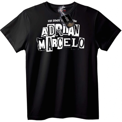 NOONEBRAND Тениска Adrian Marcelo - L, Black