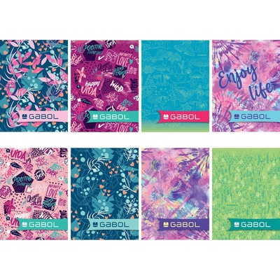 Gabol Тетрадка gabol А5 56л, ред - момичета