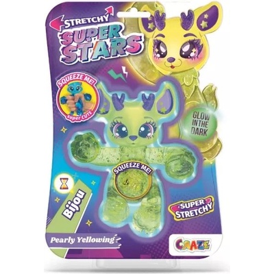 CRAZE Суперзвезди: фигурки, които могат да се разтегнат - Бижу, блести (46982)