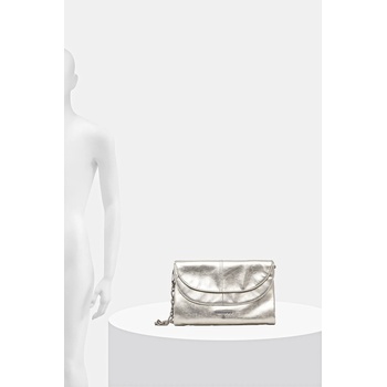 Patrizia Pepe Кожен клъч Patrizia Pepe в сребристо 2B0152 L041 (2B0152.L041)