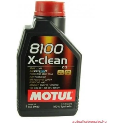Motul 8100 X-Clean 5W-40 1 l