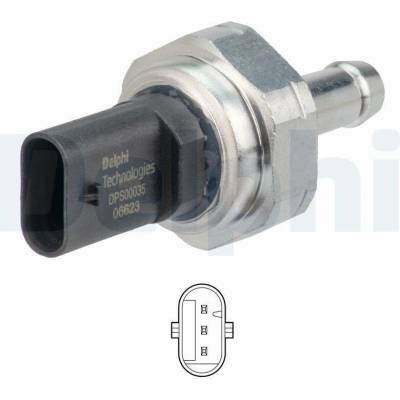 Senzor, tlak výfukového plynu DELPHI DPS00035-12B1