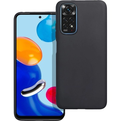 Pouzdro Case4Mobile Silikonové MATT Xiaomi Redmi Note 11, Redmi Note 11S, Redmi Note 11S 5G - černé