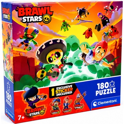 CLEMENTONI Brawl Stars 4 180 dielov