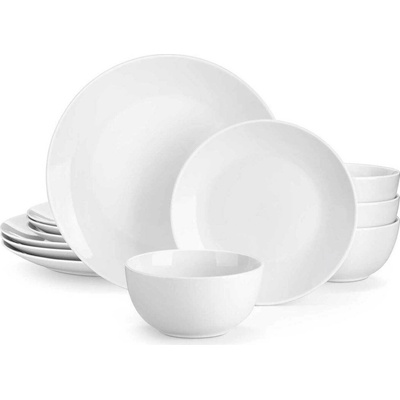 MALACASA AMELIA porcelánová jedálenská sada 12 dielna
