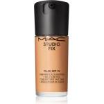 MAC Cosmetics Studio Fix Fluid SPF 15 24HR Matte Foundation + Oil Control матиращ фон дьо тен SPF 15 цвят NC40 30ml