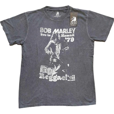 Bob Marley Hawaii Charcoal Grey L Риза (BMASWASH01MC03)