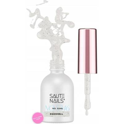 SAUTE NAILS Hybridní lak S346 Eggshell 8ml šedý eggshell HEMA FREE