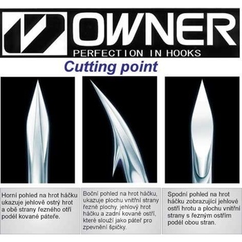 Owner Stinger Treble ST41 vel.1 6 ks