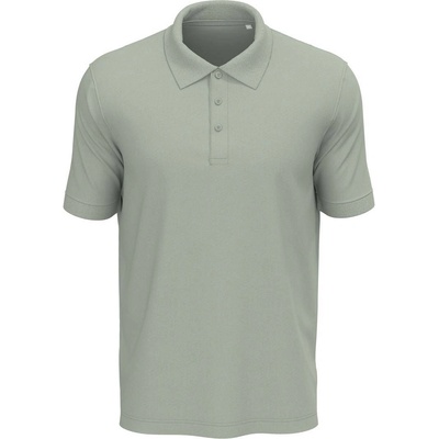 Stedman lux polo st9060 / Мъжка поло риза - меко сива 5xl (st9060sgy5xl)