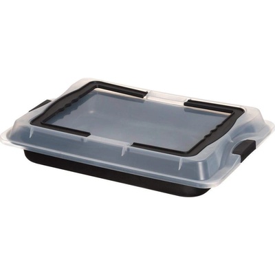 Maku Kitchen Life 42 х 30 см тава за печене с пластмасов капак за носене maku