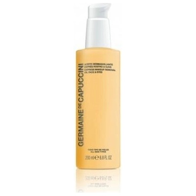 Germaine de Capuccini Options Removal Oil Face § Eyes - odličovací olej na oči a rty 200 ml