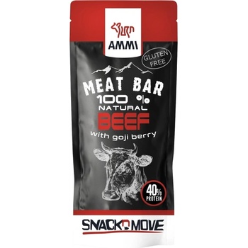 AMMI 100% Natural Beef Meat Bar with Goji Berry [40 грама]