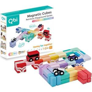  Магнитни блокове Qbi „Безкрайно STEM трасе - Creator - magblock - 174,07 лв