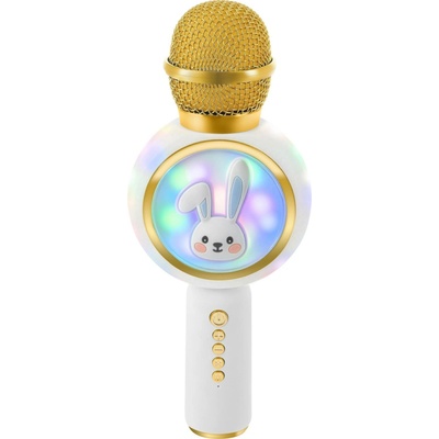 Izoxis 27047 Bezdrátový Karaoke Bluetooth mikrofon králiček 800mAh bílý – Zbozi.Blesk.cz