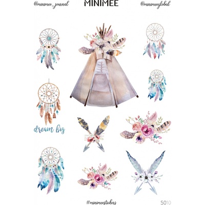 Samolepky MINIMEE Boho