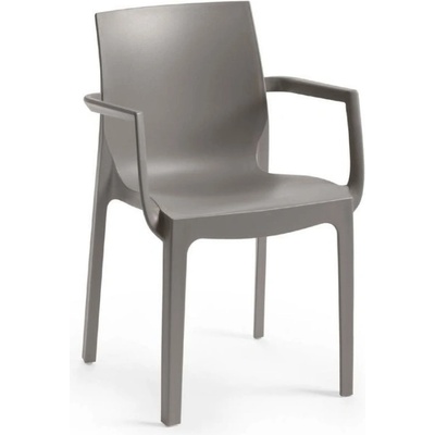 Rojaplast 91059 Křeslo EMMA ARMCHAIR šedá