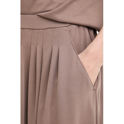 MM by Max Mara панталон тип кюлоти дамски с модал CICALA (2616781048600)