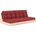 Karup sofa BASE ruby red 518
