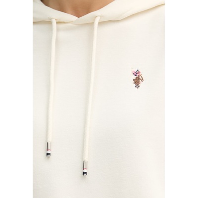 U. S. Polo Assn U. S. Polo Assn. суичър с качулка дамски с памук DHM Hoodie (WUP2541)