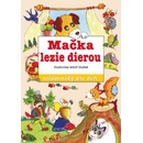 Mačka lezie dierou