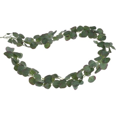 Girlanda eukalyptus 190 cm - tm. zelená