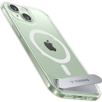 TORRAS Кейс Torras UPRO Pstand за iPhone 15, прозрачен (UPRO TRANSPARENT 15)