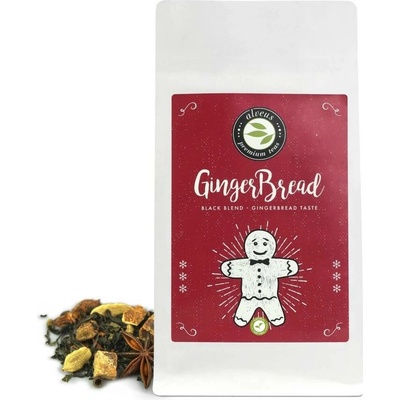 Alveus prémiová vánoční směs koření a černého čaje Gingerbread 100 g