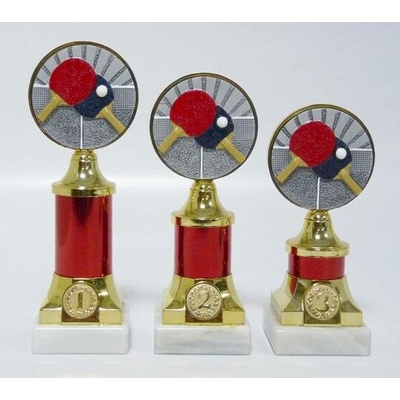 VIZINGR Ping-pong trofeje s pořadím 60-FG015 60-FG015/17 cm