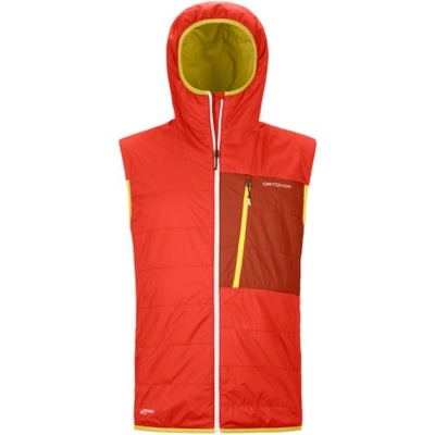 Ortovox SWISSWOOL PIZ DUAN VEST oranžová