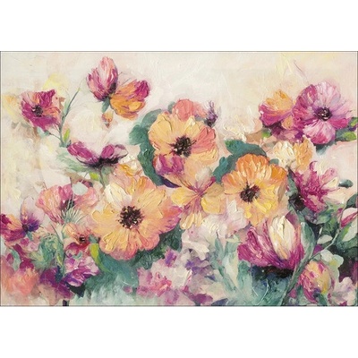 Ručne maľovaný obraz Flowers VI 50x70 cm