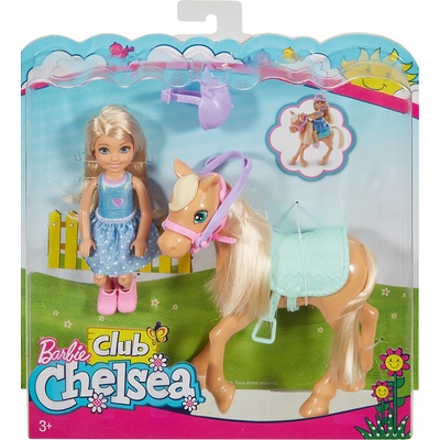 Barbie Chelsea blond s poníkem – Sleviste.cz