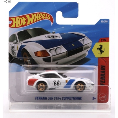 Mattel Hot Wheels Ferrari 365 GTB4 Competizione 1:64