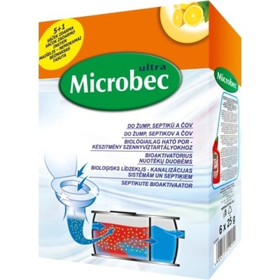 Bris Microbec preparát do žúmp,spetikov a ČOV 5 x 25 g