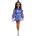 Barbie Кукла Barbie Deluxe Style - Син тоалет с металически ефект (JFP42)