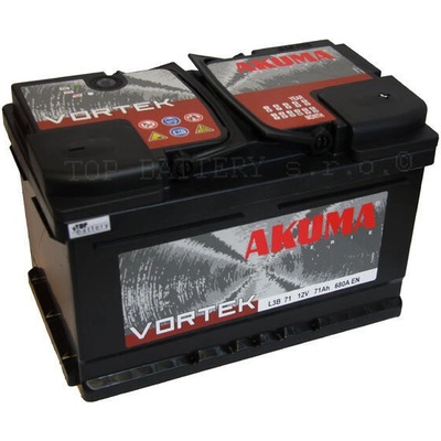 Akuma Vortek 12V 71Ah 680A L3B 71