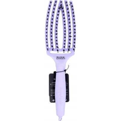 Olivia Garden Finger Brush Combo Pastel pastelové kefy na vlasy Medium fialová