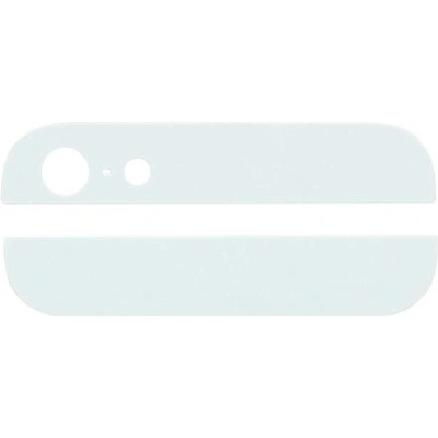 Apple iPhone 5 - Zadné Sklenené Lišty (White), White
