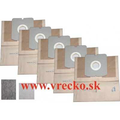 K&M Zelmer Twister 1500.0.F08.S vrecka papierové 5 ks