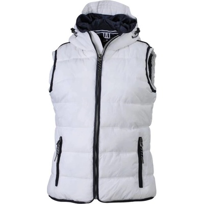 Daiber jn 1075 / Дамски елек - бял/тъмносин xxl (02107590805)