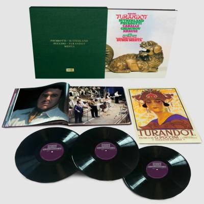 Luciano Pavarotti & Joan Sutherland & Cabellé Montserrat - Puccini - Turandot (Remastered) (Limited Edition) (180 g) (3 ) LP