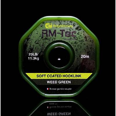 RidgeMonkey RM TEC Soft Coated šnúra 25lb 20m Camo